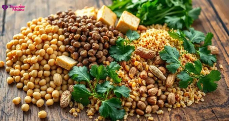 Alimentos ricos em proteínas vegetais