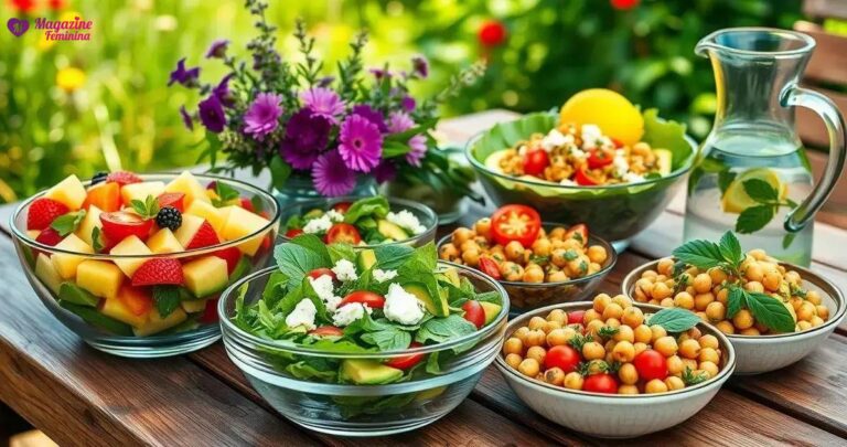 Receitas de saladas para o verão
