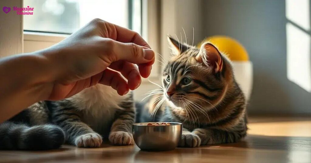 como cortar unha de gato sozinho