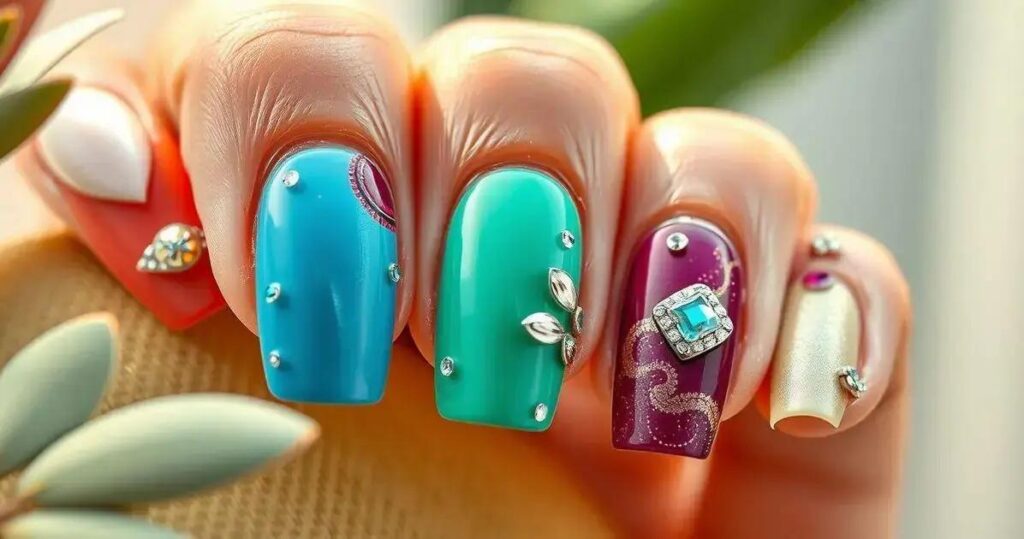 Como Fazer Unhas Decoradas Simples e Bonitas