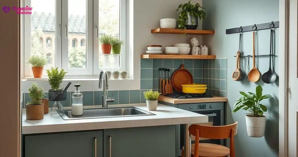 diy organização cozinha pequena