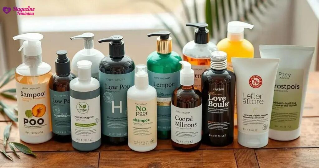 O que são produtos liberados para low poo e no poo