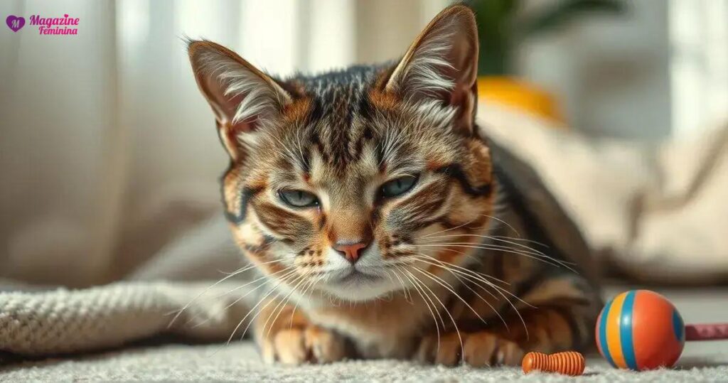 sintomas de gripe em gatos