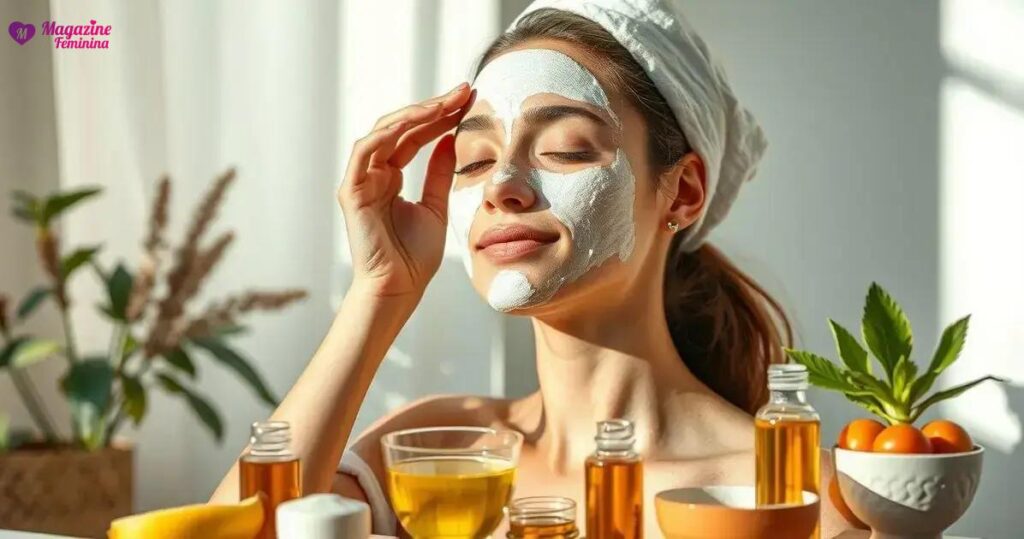 A limpeza facial caseira substitui a limpeza profissional