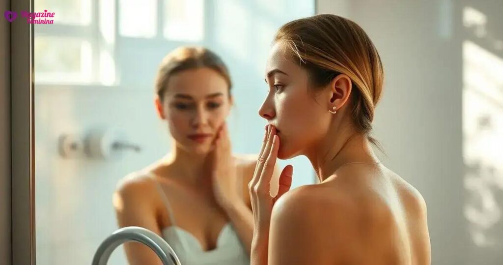 A limpeza facial pode causar acne