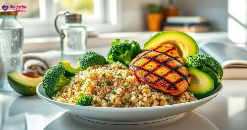alimentação pós treino para ganhar massa muscular feminina