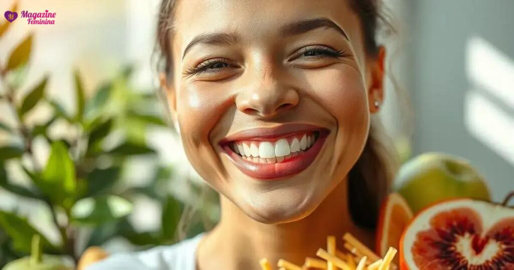 Como clarear os dentes amarelos