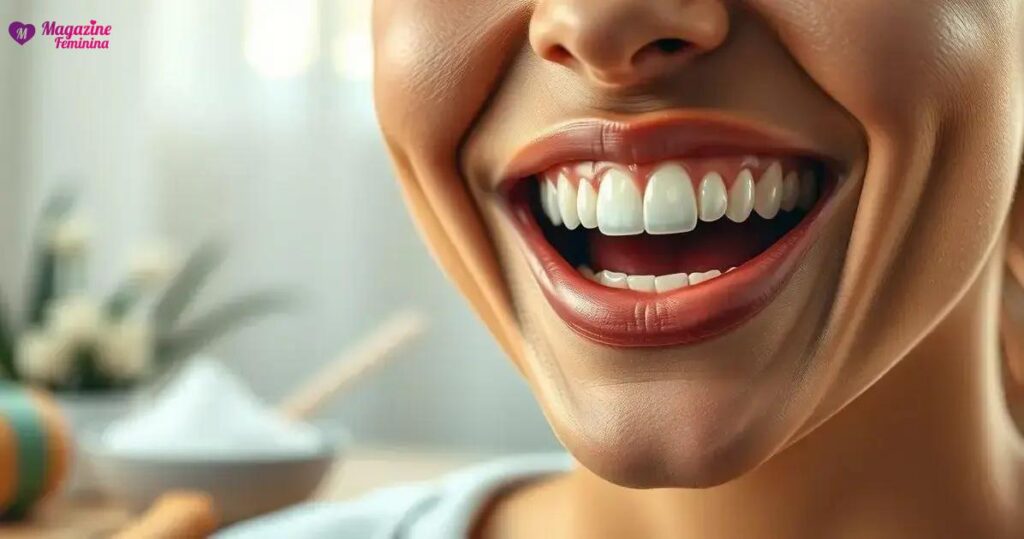 Como clarear os dentes com bicarbonato