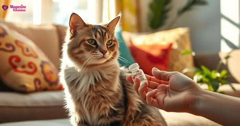 como dar remedio para gato dificil