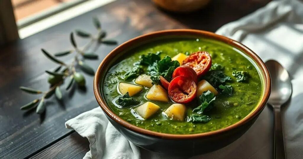 Como Fazer Caldo Verde Tradicional Português