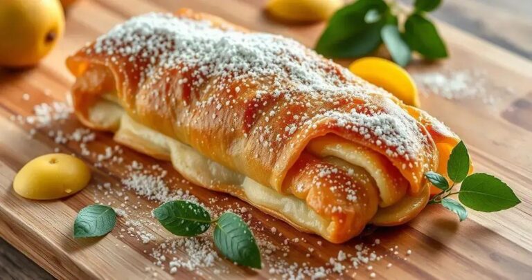 Como Fazer Strudel de Maçã Alemão Folhado e Crocante