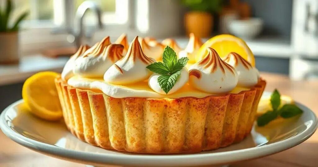 Como Fazer Torta de Limão Com Merengue Suíço