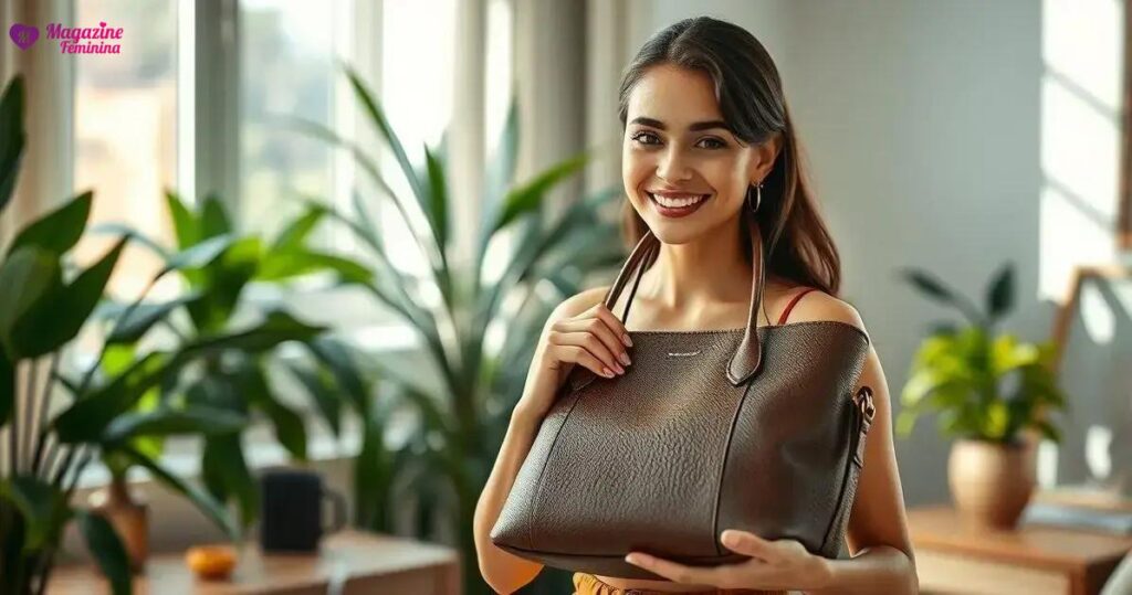 como limpar bolsa de couro