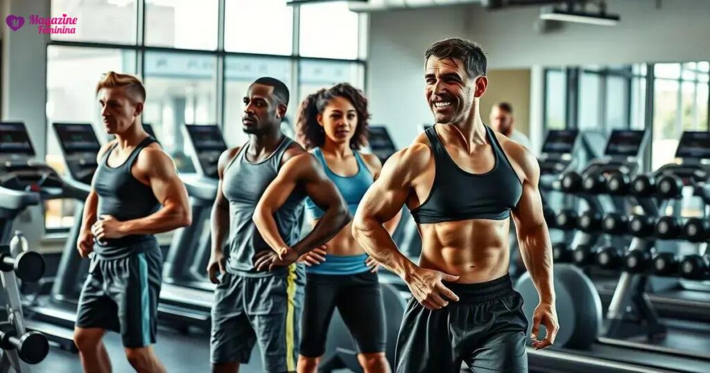 como perder barriga na academia