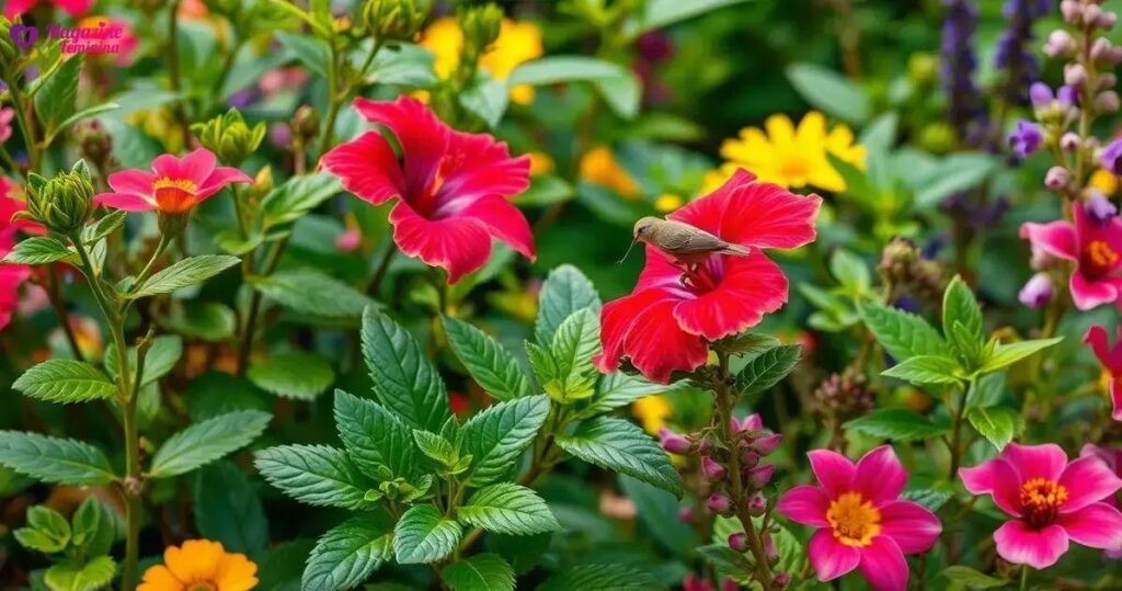 jardim para atrair beija flores dicas