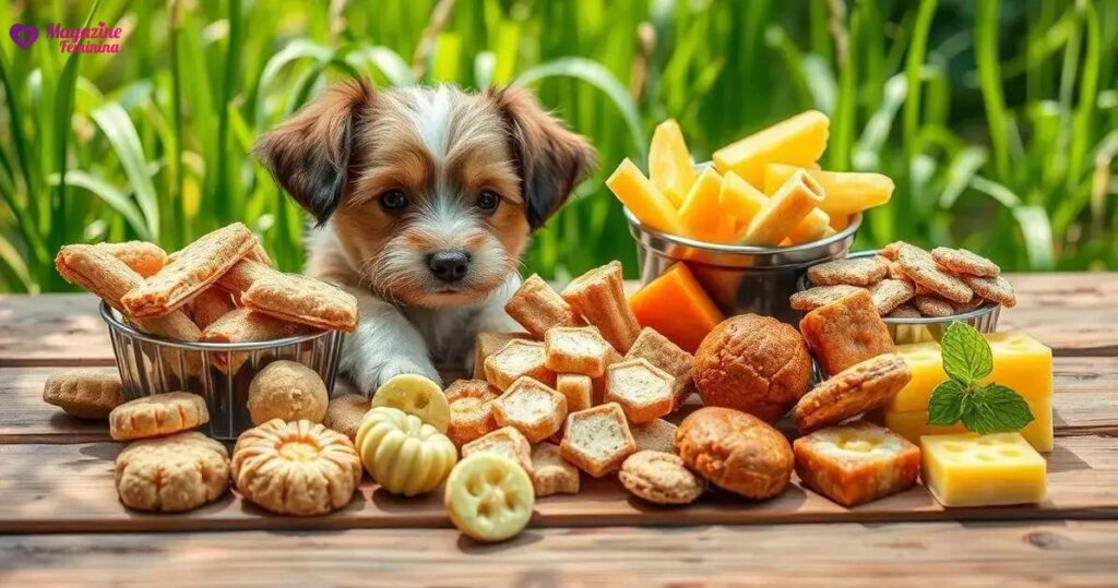 melhores petiscos para adestramento de cães