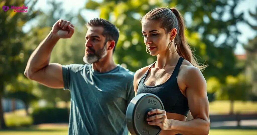 mulher de 30 anos pode ganhar massa muscular