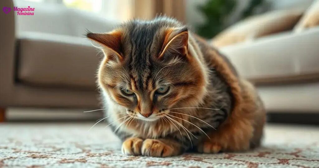 o que dar para gato com prisão de ventre