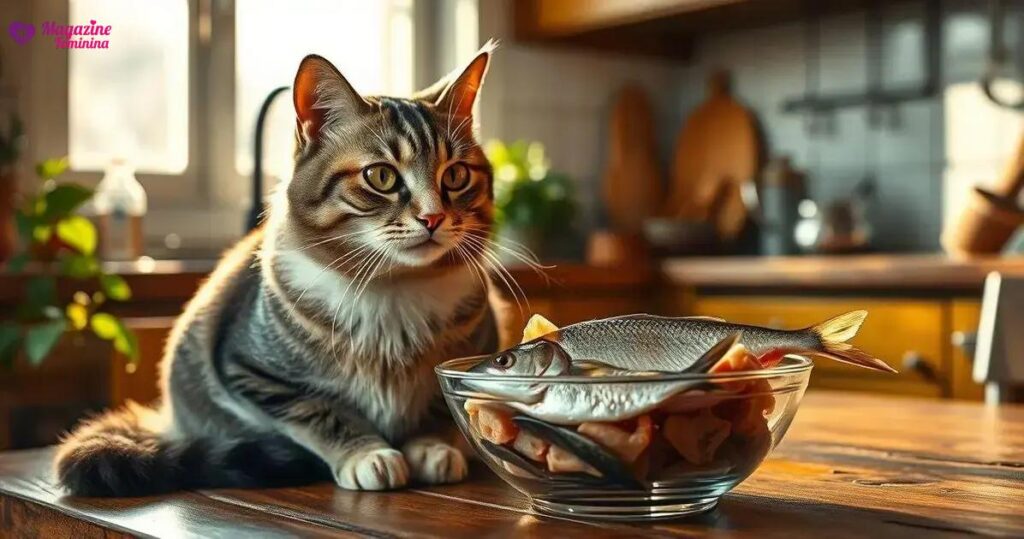 posso dar atum para gato