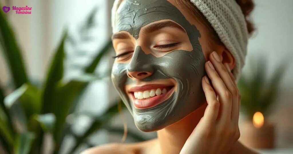 Posso usar máscara de argila na limpeza facial