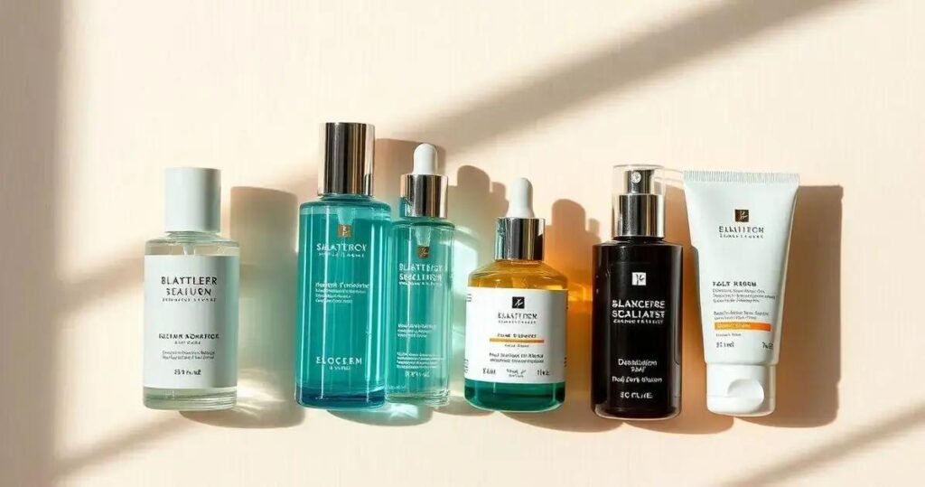 produtos de skincare