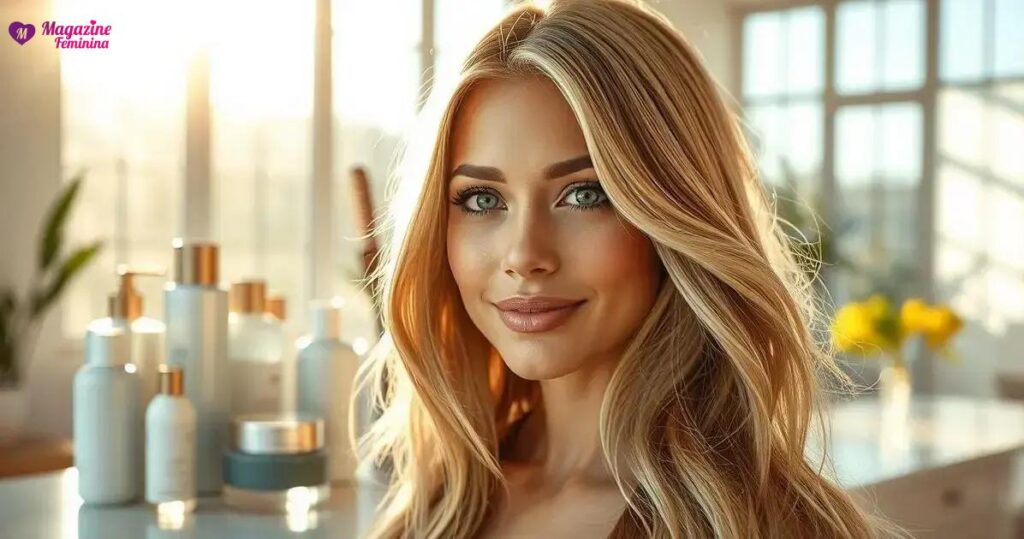 Quais são os cuidados necessários para cabelos com luzes ou mechas