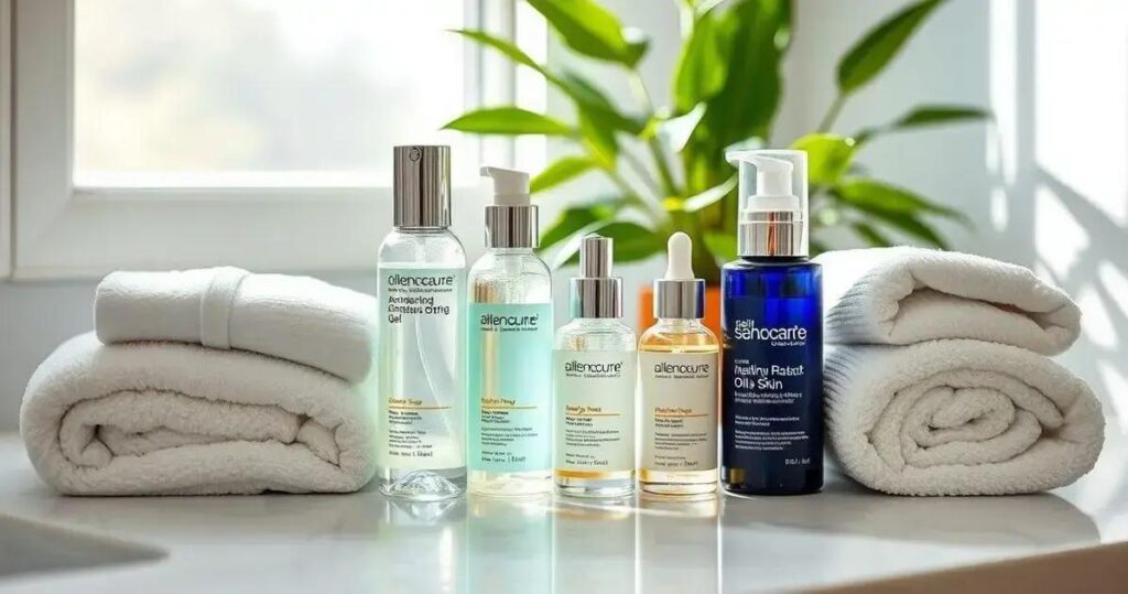 rotina de skincare pele oleosa