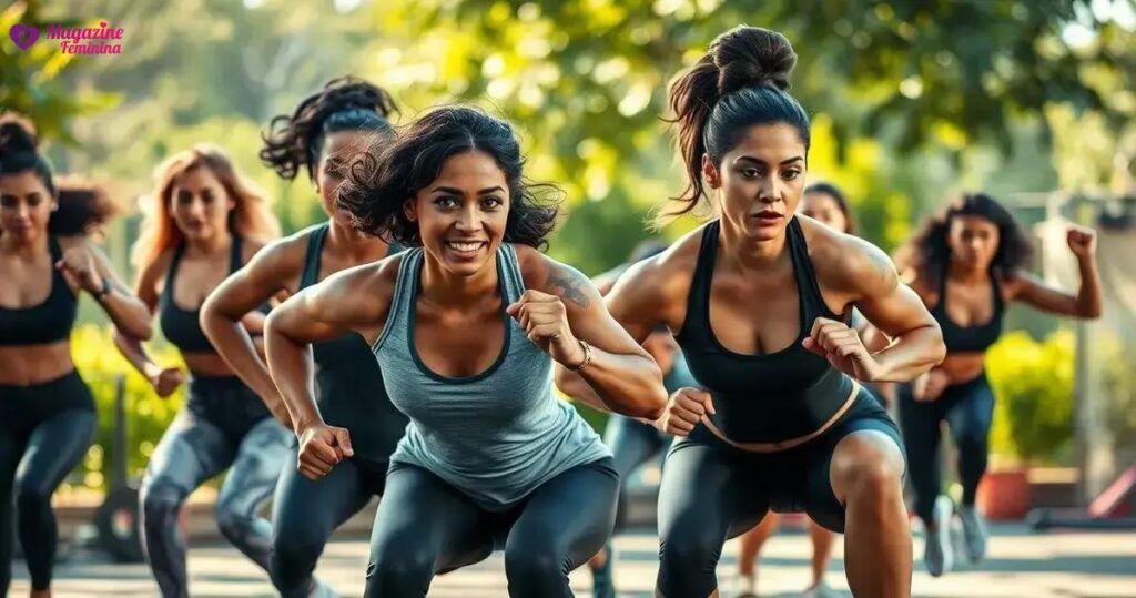 treino HIIT para mulheres iniciantes