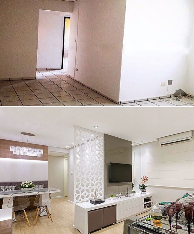 apartamento pequeno, interiores ...