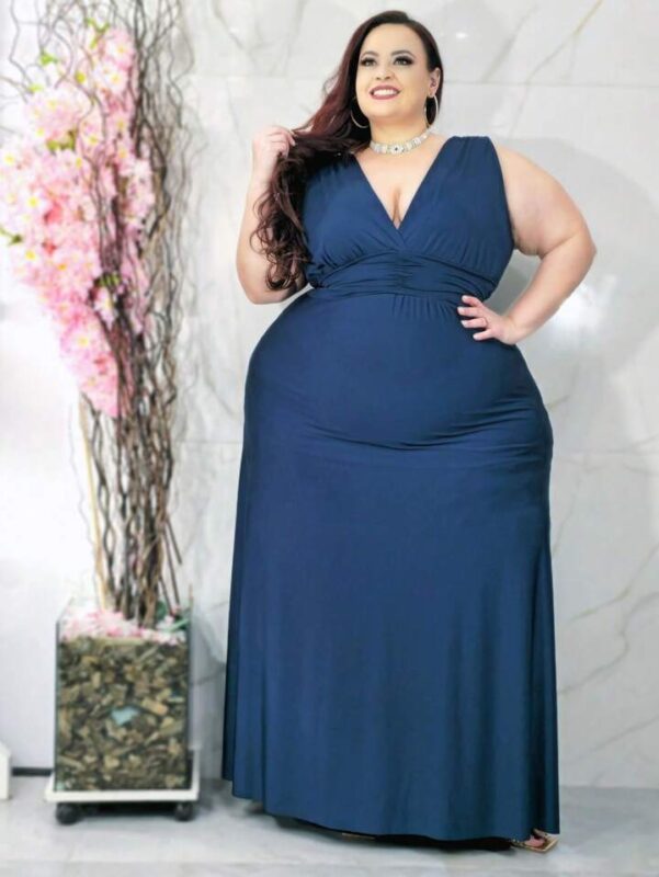 Roupa De Formatura Plus Size Vestido ...