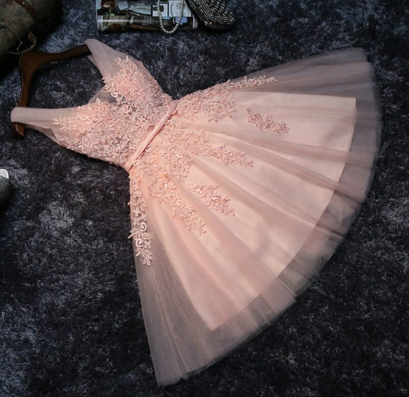 Vestido curto Rosa - LiFe Noiva