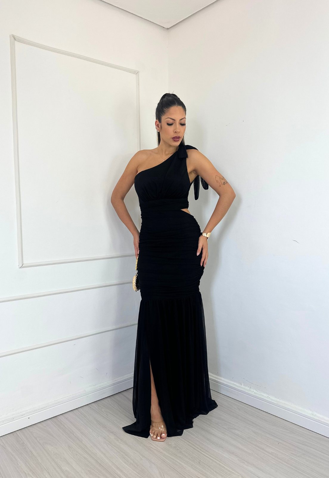 Vestido Longo de Festa Tubinho Sereia ...