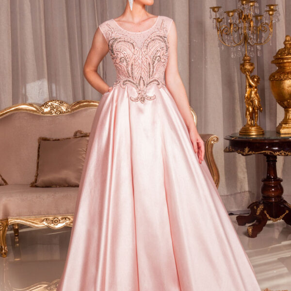 VESTIDO DE FESTA GODÊ ROSE SAIA DE ...