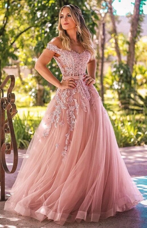 Vestido rosa para madrinha de casamento ...