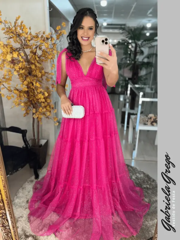 Vestido Formatura Pink DOLL DRESS ...