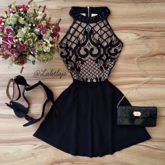 Vestido Preto Pinterest Vestidos De ...