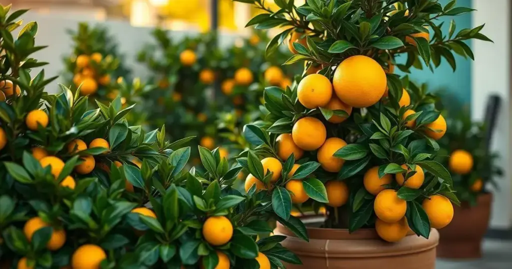 adubação plantas cítricas em vaso grande
