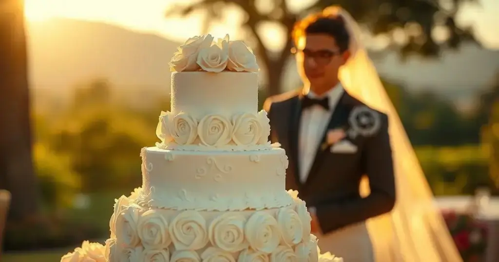 bolo de casamento fake vale a pena