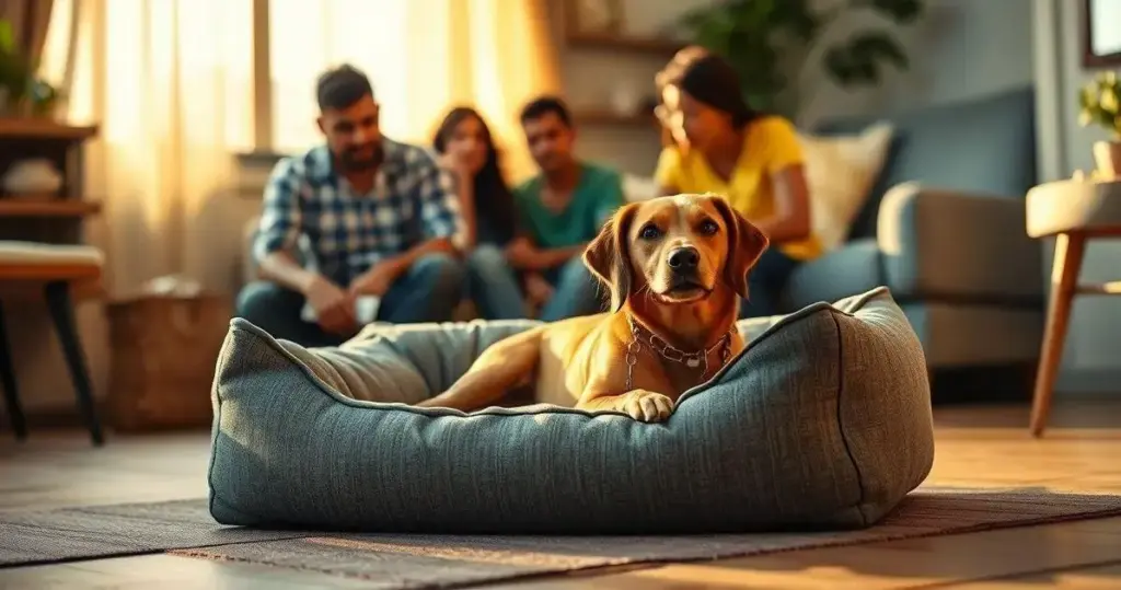 cama para cachorro lavável
