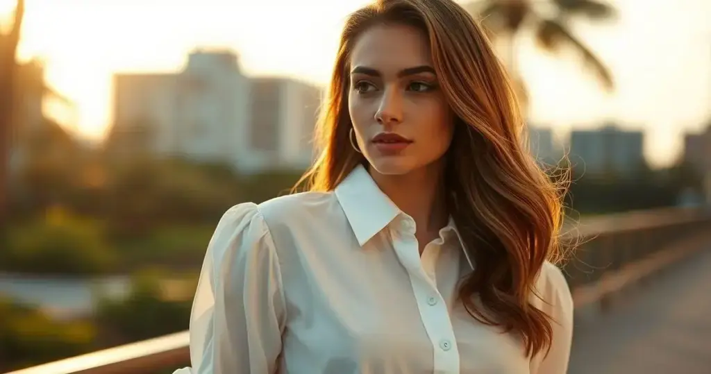 camisa branca feminina como usar
