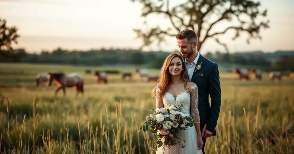 casamento no campo decoração