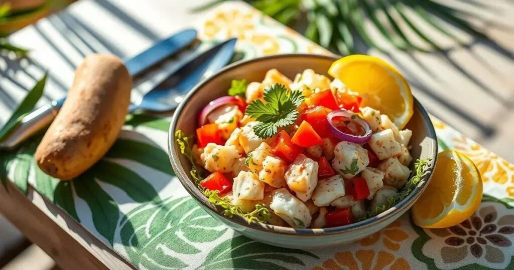 Como Fazer Ceviche Peruano Refrescante e Picante