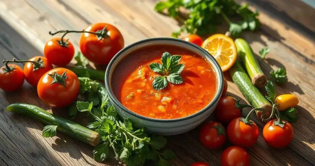 Como Fazer Gazpacho Andaluz Sopa Fria Espanhola