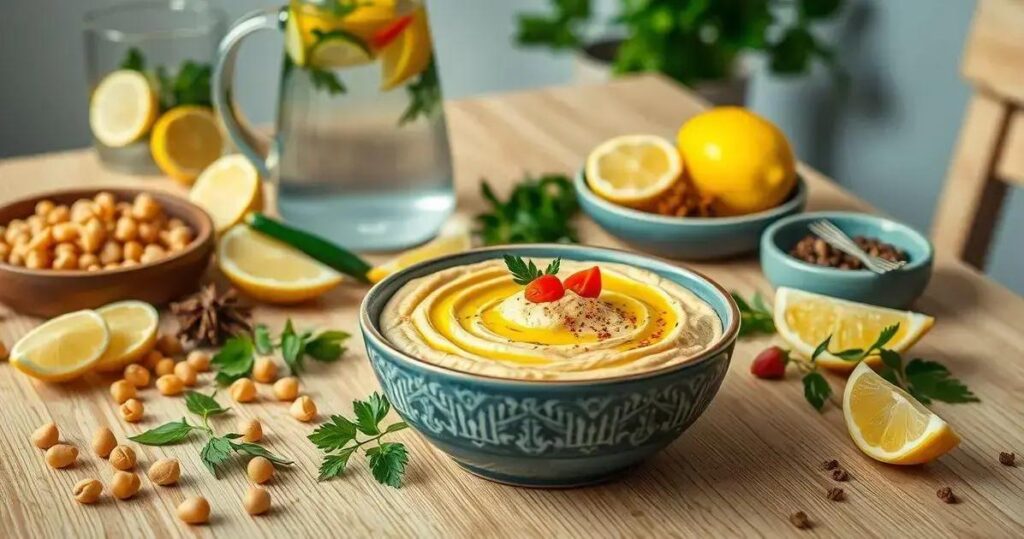 Como Fazer Hummus Tahine Caseiro e Cremoso