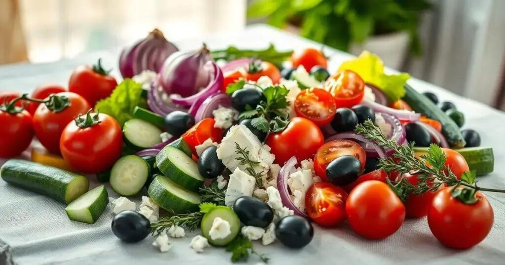 Como Fazer Salada Grega Clássica e Saborosa