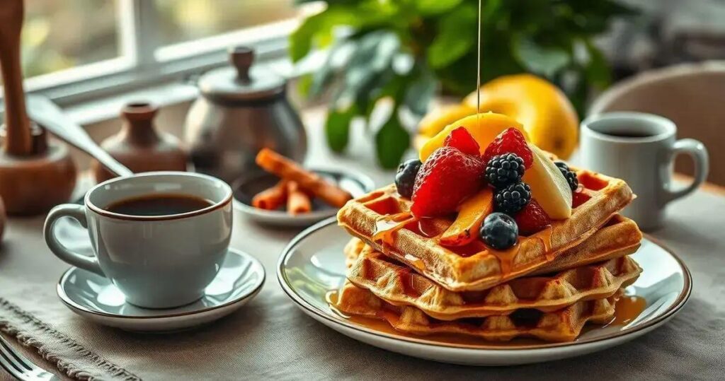 Como Fazer Waffles Crocantes e Macios