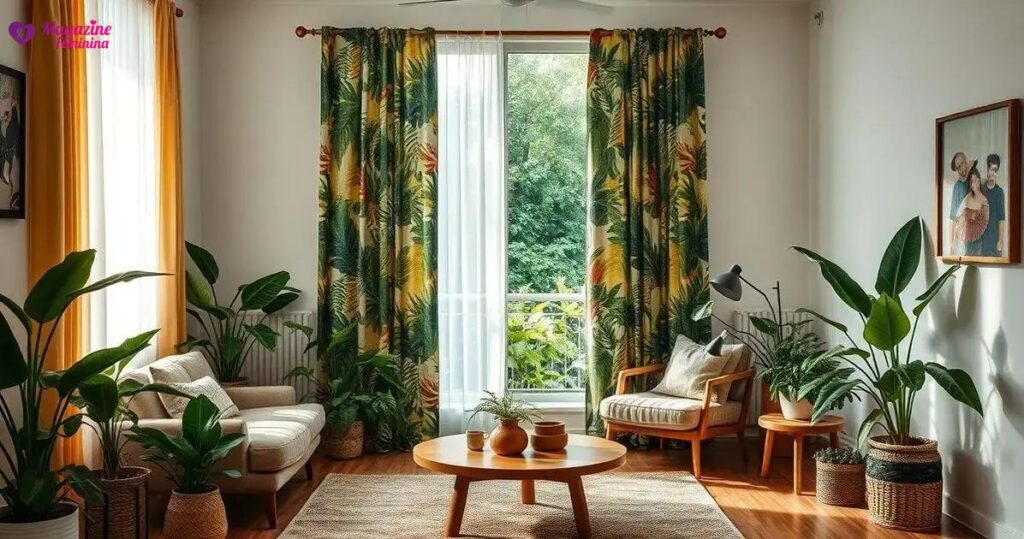 como o uso de cortinas pode transformar ambientes
