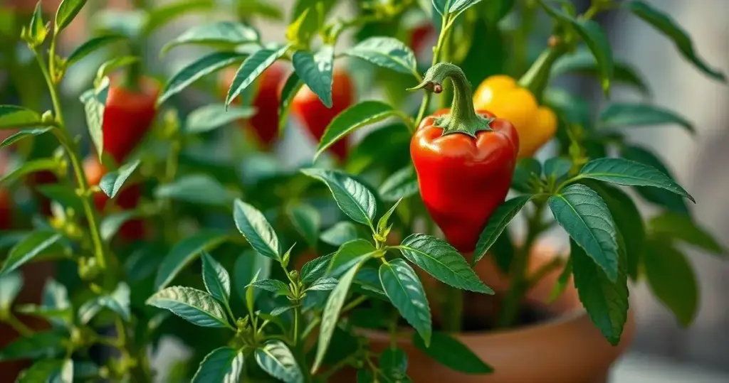 cultivar pimenta cumari vaso
