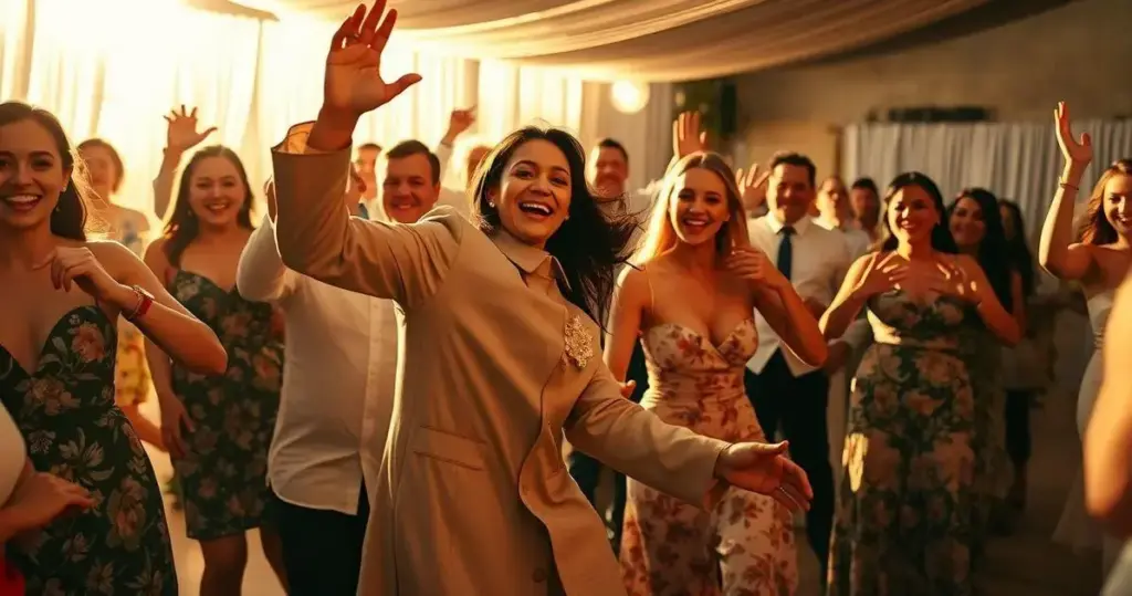 dança dos padrinhos casamento