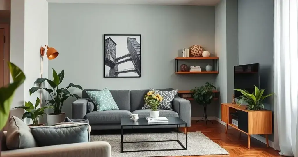 decoração de apartamento pequeno